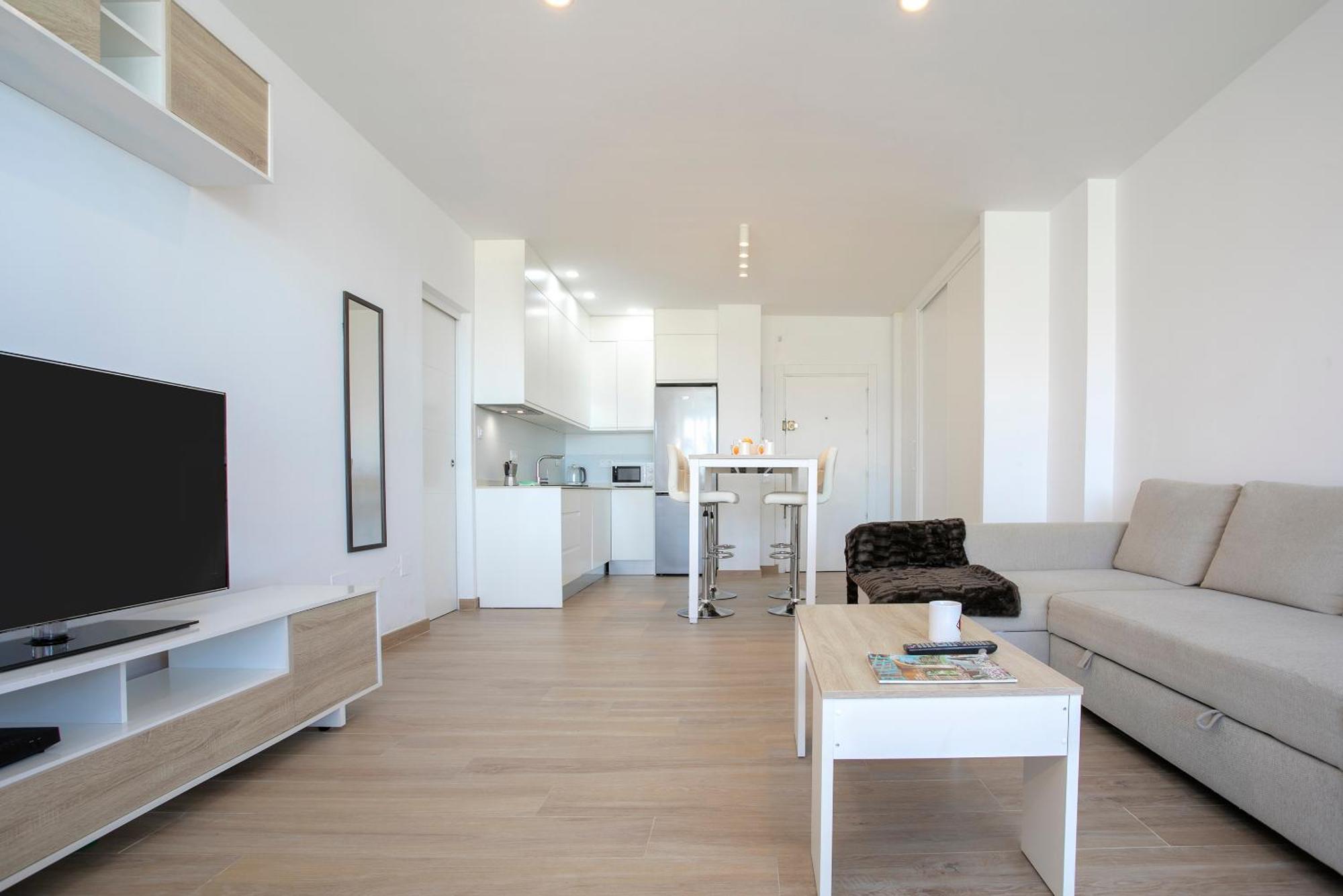 מאלגה Sunstay Guadalmar Loft Seaview מראה חיצוני תמונה