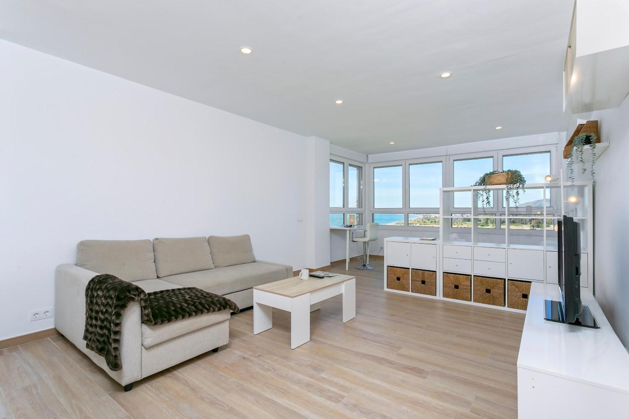 מאלגה Sunstay Guadalmar Loft Seaview מראה חיצוני תמונה